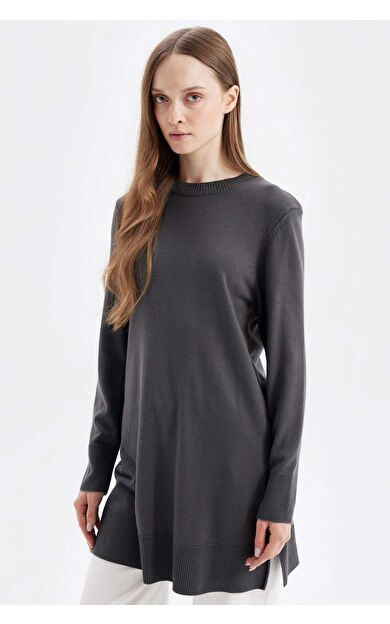 Regular Fit Bisiklet Yaka Tunik