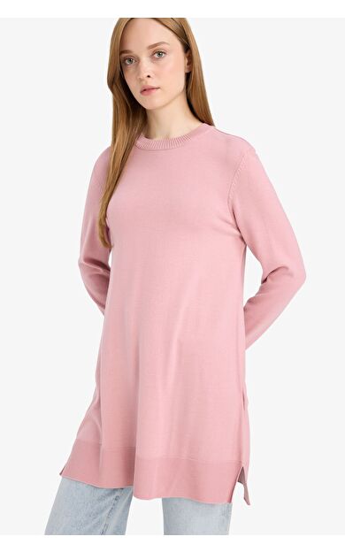 DeFacto Regular Fit Bisiklet Yaka Tunik