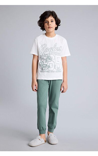 DeFacto Regular Fıt 2'li Pijama Takımı Erkek Çocuk