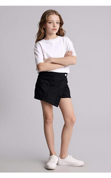 DeFacto Jean Şort Etek Kız Çocuk