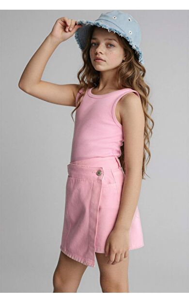 DeFacto Jean Şort Etek Kız Çocuk