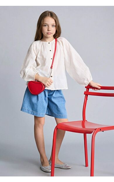 DeFacto Jean Şort Kız Çocuk