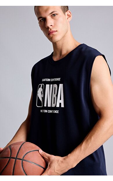 DeFacto NBA Wordmark Boxy Fıt Atlet