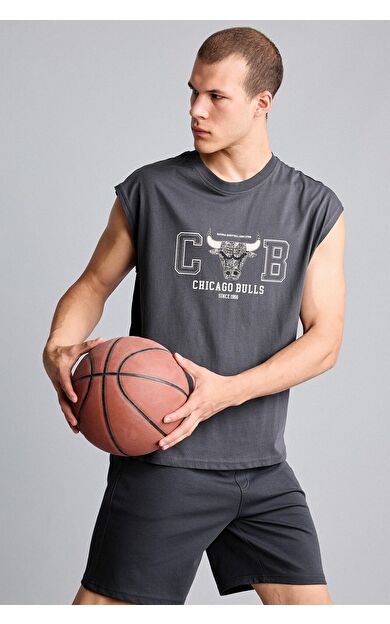 DeFacto NBA Chıcago Bulls Oversıze Atlet