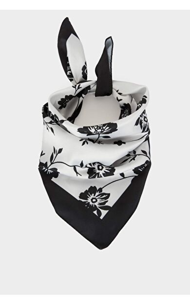 Desenli Saten Fular Kız Çocuk