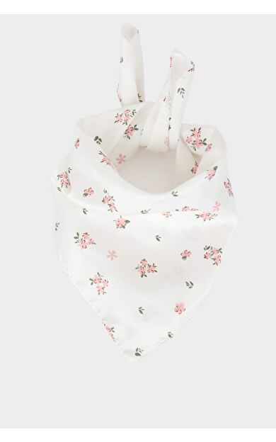 Desenli Saten Fular Kız Çocuk