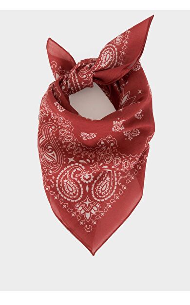 DeFacto Desenli Pamuklu Fular Kız Çocuk