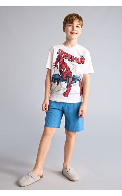 DeFacto Marvel Comıcs Regular Fıt 2'li Pijama Takımı Erkek Çocuk