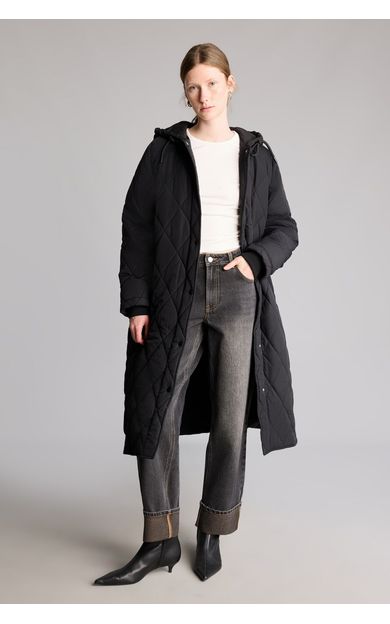 DeFacto Regular Fit Kapüşonlu Kapitone Parka