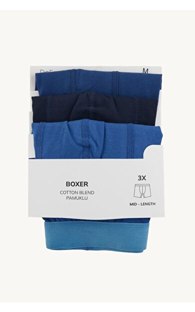 DeFacto Regular Fıt 3'lü Boxer