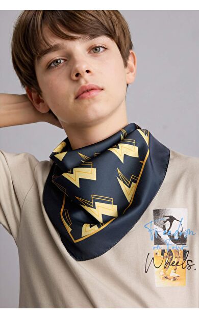 DeFacto Desenli Pamuklu Bandana Erkek Çocuk
