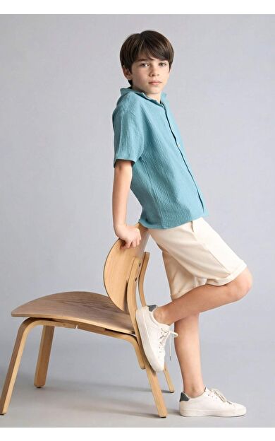 DeFacto Regular Fıt Pike Şort Erkek Çocuk