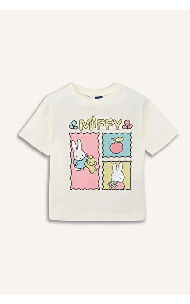 DeFacto Miffy Penye Kısa Kollu Tişört