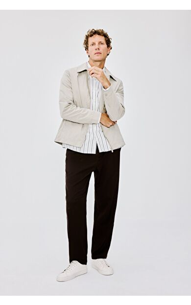 DeFacto Koyu Düz Paça Baggy Fit Pantolon