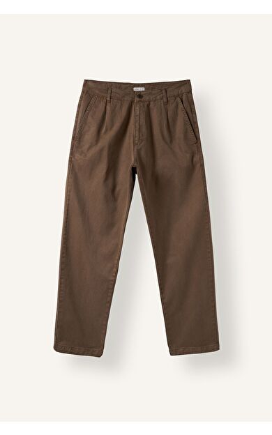 DeFacto Relax Fit Pile Detaylı Pantolon