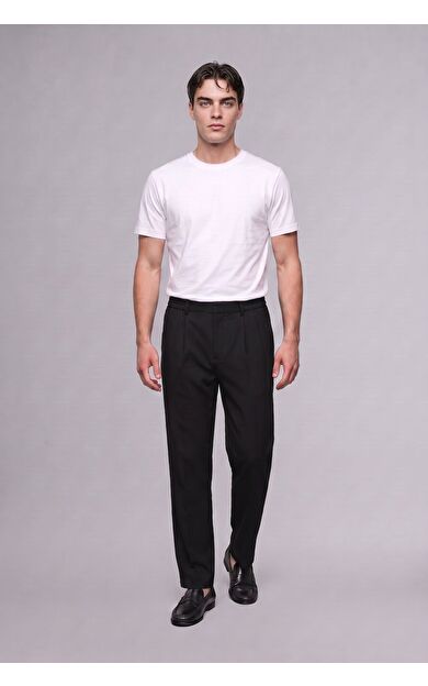 DeFacto Pileli Wide Leg Uzun Boy Pantolon