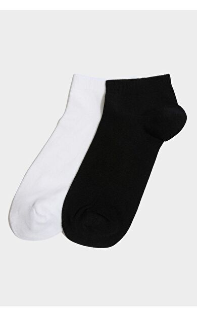 DeFacto Erkek Dikişsiz 2'li Modal Patik Çorap