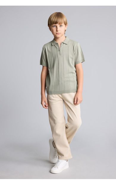 DeFacto Regular Fit Pike Düz Paça Pantolon Bej
