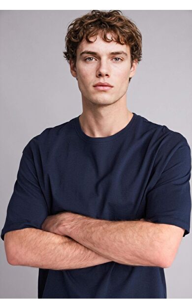 DeFacto Boxy Fıt Bisiklet Yaka Üst