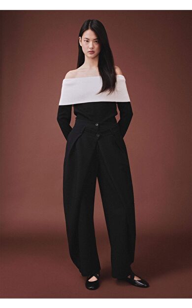 DeFacto Relax Fıt Yüksek Bel Pantolon