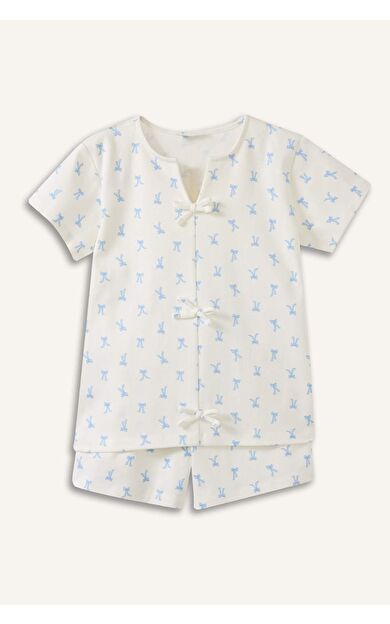 DeFacto Regular Fıt 2'li Pijama Takımı Kız Çocuk