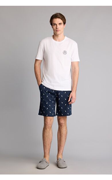 DeFacto Regular Fıt Kısa Kollu 2'li Pijama Takım