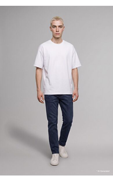 DeFacto Sergio Regular Fit Normal Bel Boru Paça Jean Pantolon