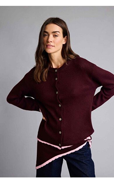 DeFacto Regular Fıt Bisiklet Yaka Triko Hırka