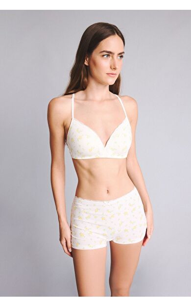 DeFacto Floral Dantel Detaylı Penye Boxer