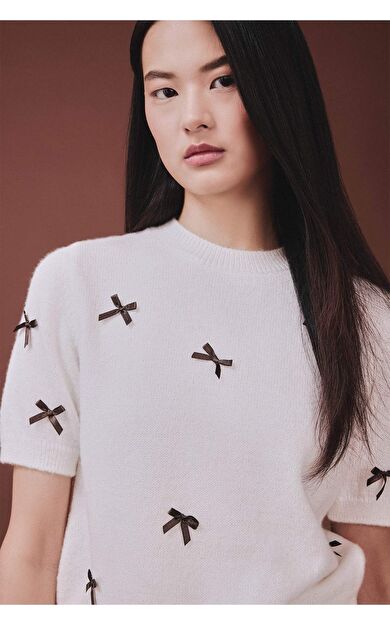 DeFacto Regular Fıt Bisiklet Yaka Kazak