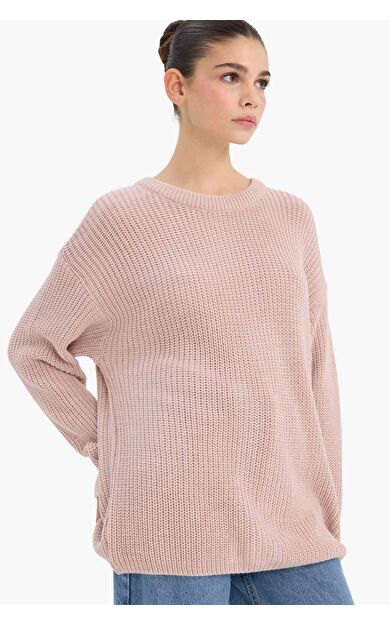 Regular Fit Bisiklet Yaka Kazak