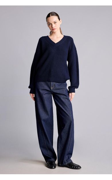 DeFacto Yüksek Bel Barrel Fit Jean Pantolon