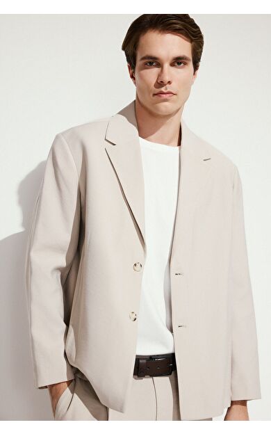 DeFacto Oversıze Tencel Blazer Ceket