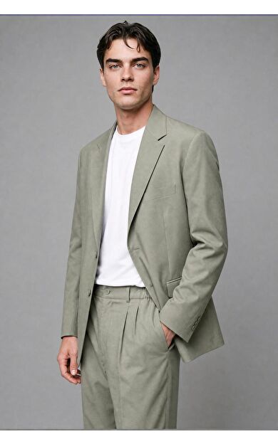 DeFacto Oversıze Tencel Blazer Ceket