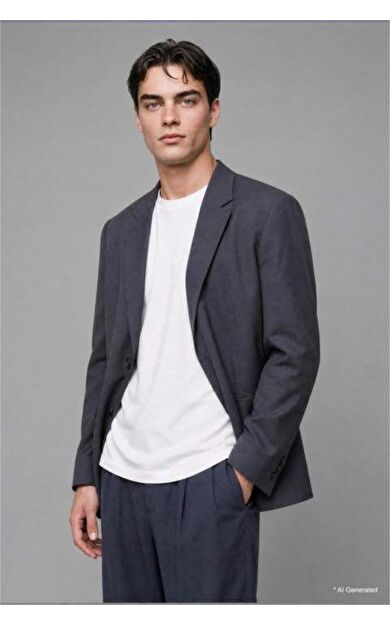 DeFacto Oversıze Tencel Blazer Ceket