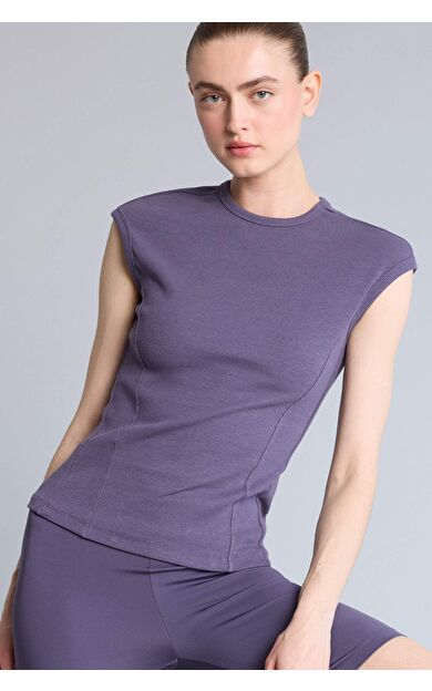 DeFacto Slım Fıt Bisiklet Yaka Sporcu Modal Kısa Kollu Tişört