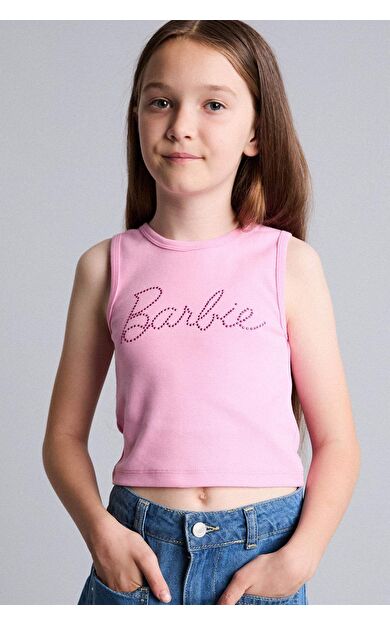 DeFacto Barbie Bisiklet Yaka Atlet Kız Çocuk