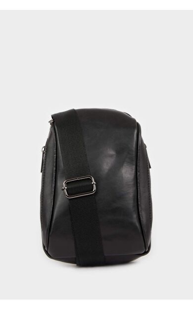 Erkek Suni Deri Çapraz Çanta