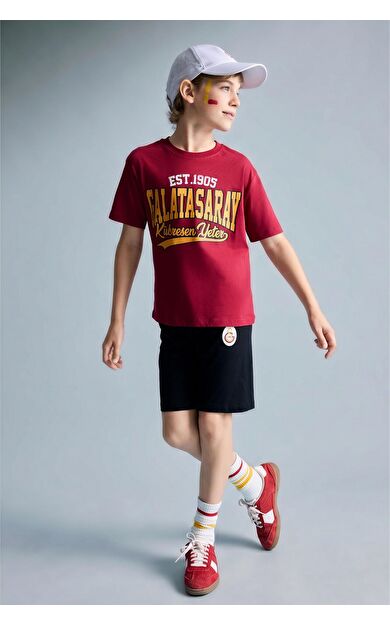 DeFacto Galatasaray Regular Fıt 2'li Pijama Takımı Erkek Çocuk