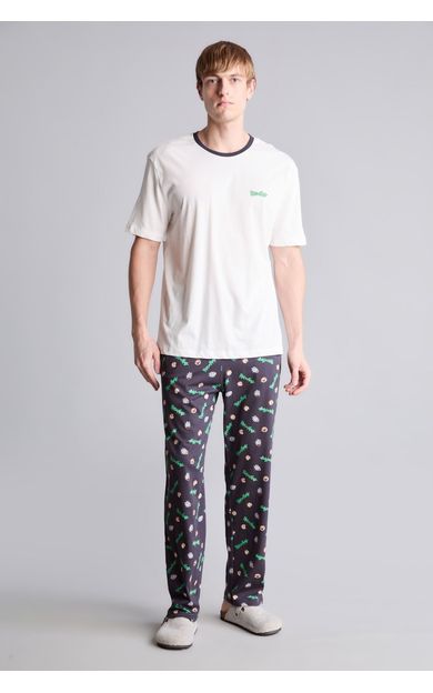 DeFacto Rıck and Morty Regular Fıt Kısa Kollu 2'li Takım