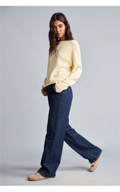DeFacto 90's Wıde Leg Geniş Paça Cepli Jean Pantolon