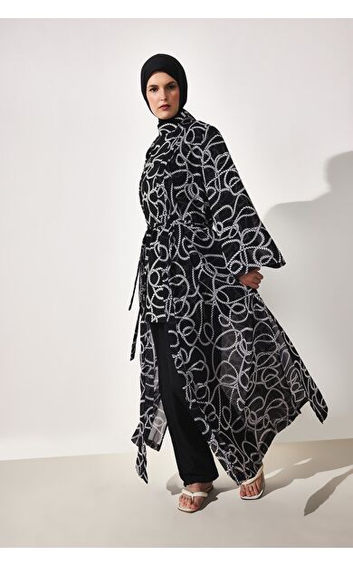 DeFacto Regular Fıt Desenli Burkini