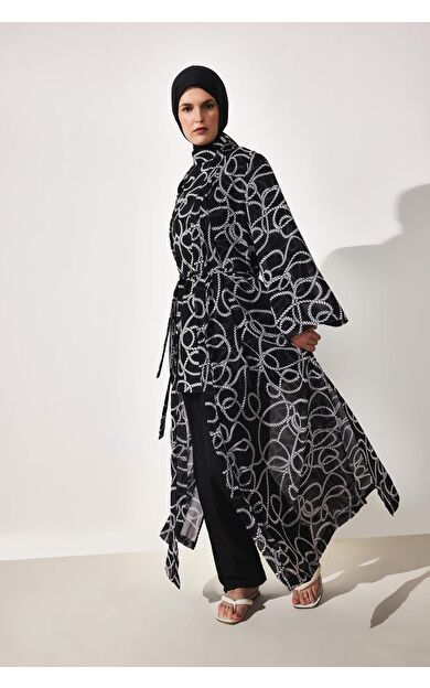 DeFacto Regular Fıt Desenli Burkini