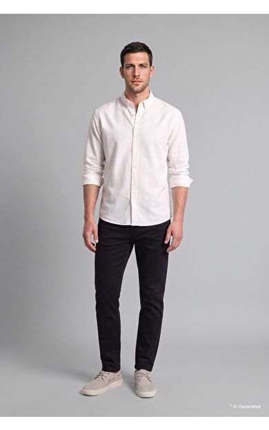 DeFacto Tapered Fıt Normal Bel Uzun Boy Pantolon
