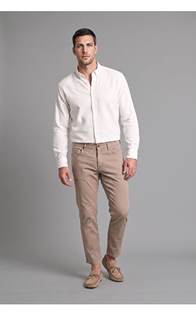 DeFacto Tapered Fıt Normal Bel Uzun Boy Pantolon