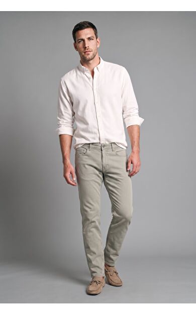 DeFacto Tapered Fıt Normal Bel Uzun Boy Pantolon