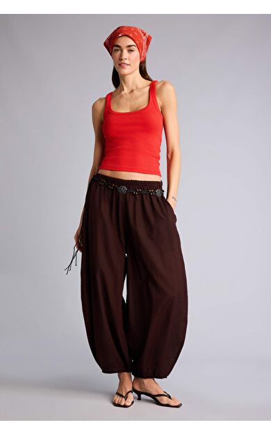 DeFacto Yüksek Bel Balloon Fit Pantolon