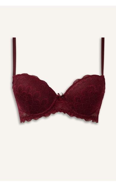 DeFacto Dantel Kaplı Push Up Balenli Bra