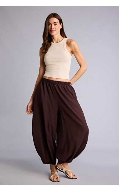 DeFacto Yüksek Bel Balloon Fıt Pantolon