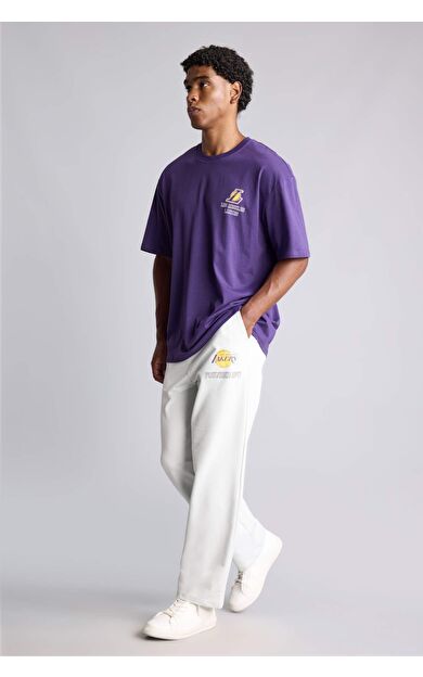 DeFacto NBA Los Angeles Lakers Relax Fıt Jogger